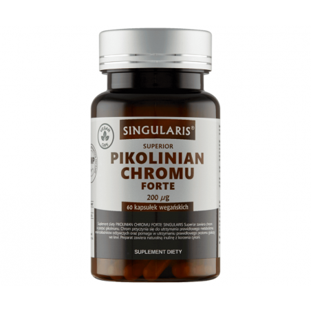 PIKOLINIAN CHROMU Forte – 60 kapsułek SINGULARIS