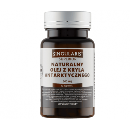 Naturalny olej z kryla antarktycznego 500mg– 30 kapsułek SINGULARIS
