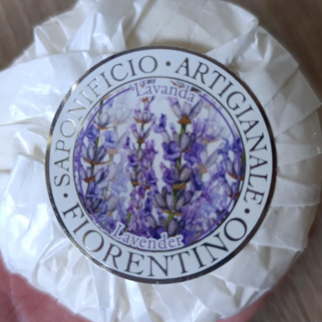 MYDŁO LAWENDA 3x125g. Zestaw tłoczonych włoskich mydeł Saponificio Artigianale Fiorentino MYDŁO LAWENDA 3x125g. Zestaw tłoczonych włoskich mydeł Saponificio Artigianale Fiorentino