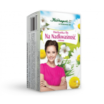 Herbatka fix NA NADKWAŚNOŚĆ 20 saszetek Herbapol Kraków