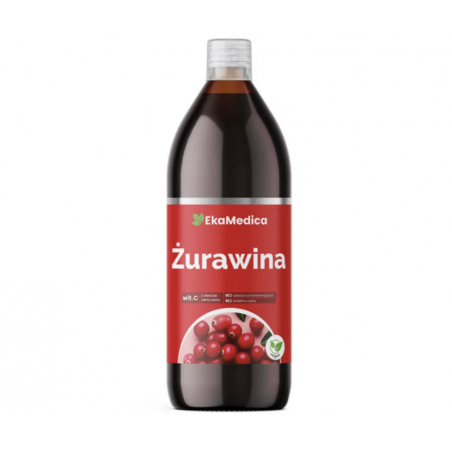Żurawina- płynny suplement diety 500ml Ekamedica