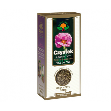 CZYSTEK  (Cistus Incanus)  Suplement diety  400g Natura Wita