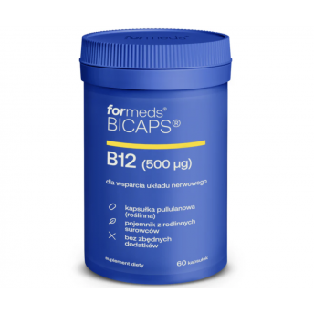 Bicaps B12 60 kapsułek ForMeds
