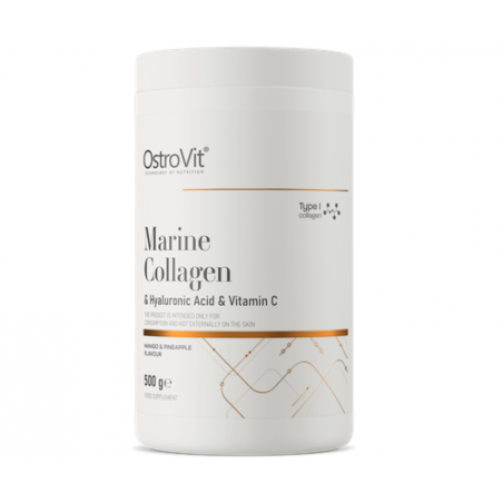 OstroVit Kolagen Morski + Kwas Hialuronowy + Witamina C 500 g  OstroVit