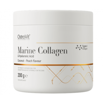 Kolagen Morski + Kwas Hialuronowy 200g  OstroVit