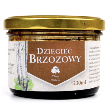 Dziegieć brzozowy 230 ml – Dary Natury