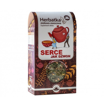 Herbatka ziołowo-owocowa SERCE JAK DZWON 80g Natura Wita