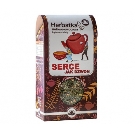 Herbatka ziołowo-owocowa SERCE JAK DZWON 80g Natura Wita