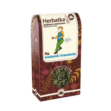 Herbatka ziołowo-owocowa NA TRAWIENIE I WIATEREK 100g Natura Wita