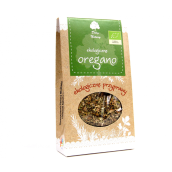 Ekologiczne OREGANO przyprawa 20g Dary Natury