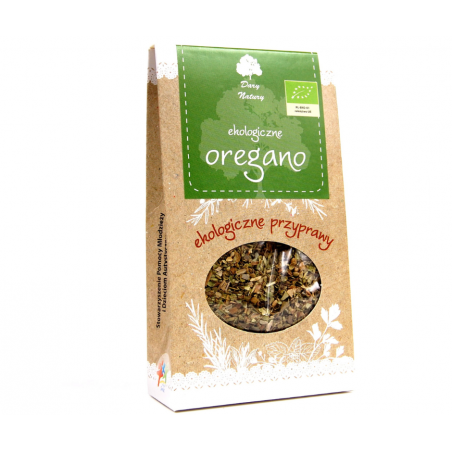 Ekologiczne OREGANO przyprawa 20g Dary Natury