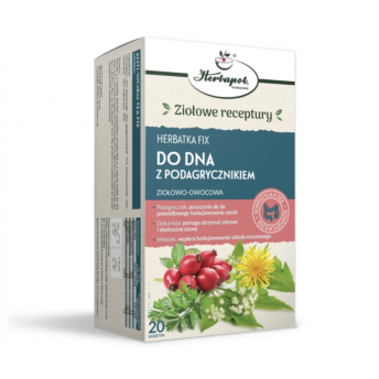 Herbatka Do Dna z podagrycznikiem fix 20saszetek Herbapol Kraków
