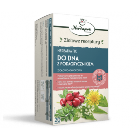 Herbatka Do Dna z podagrycznikiem fix 20saszetek Herbapol Kraków