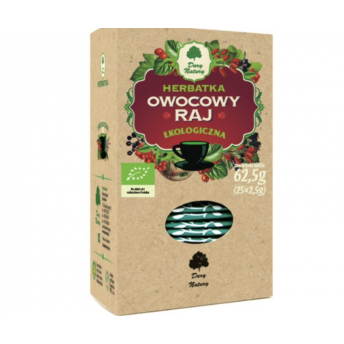 Herbatka Owocowy raj (Eko) 25szt. - Dary Natury
