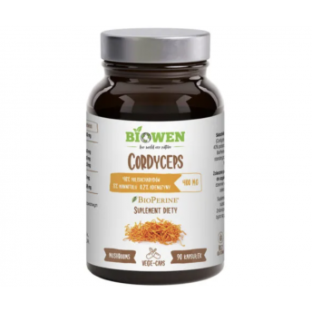CORDYCEPS 400mg (Maczużnik Chiński) 90 kapsułek Biowen