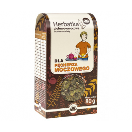 Herbatka ziołowo-owocowa dla pęcherza moczowego Natura Wita 80g