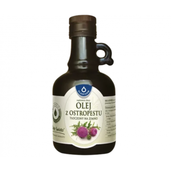 Olej z ostropestu tłoczony na zimno 250ml Oleofarm