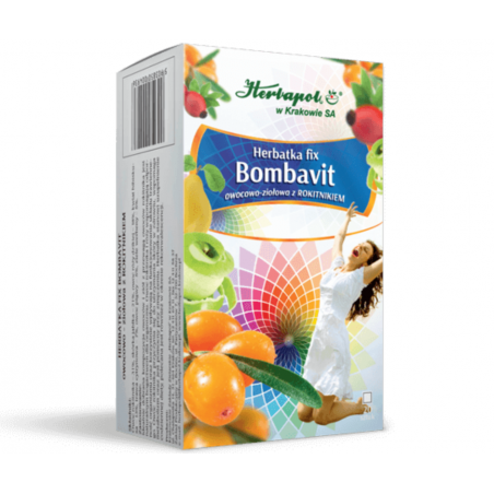 Herbatka fix BOMBAVIT z ROKITNIKIEM 20g Herbapol