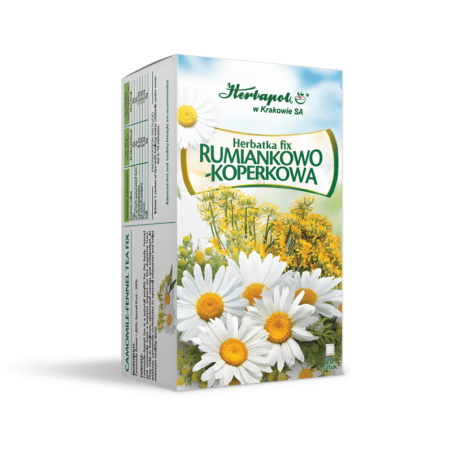 RUMIANKOWO-KOPERKOWA  herbatka fix HERBAPOL - 1