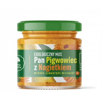 Mus Pan Pigwowiec z nagietkiem EKO 200g Dary Natury