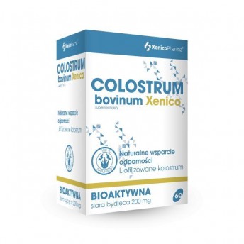 Colostrum bovinum  60 kapsułek Xenico
