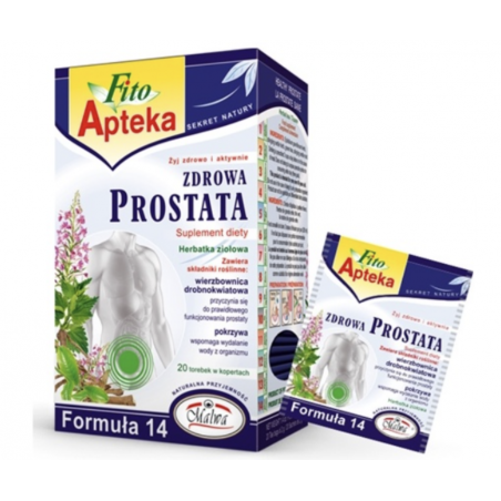 ZDROWA PROSTATA Herbata ziołowa 20 sztuk Malwa (Fito Apteka)