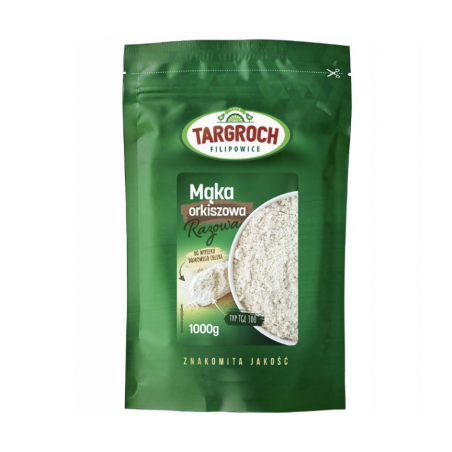 Mąka orkiszowa razowa 1000g TARGROCH