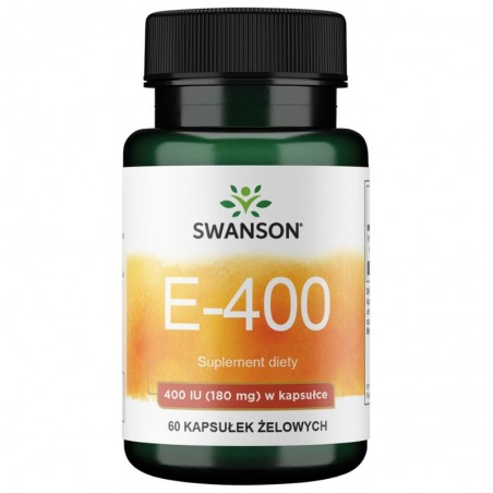 Witamina E 400IU 60szt SWANSON