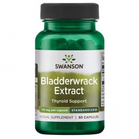 Bladderwrack Morszczyn pęcherzykowaty 75mg 60 kapsułek SWANSON
