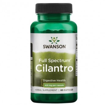 Kolendra siewna (Full Spectrum Cilantro) 425mg 60kapsułek SWANSON