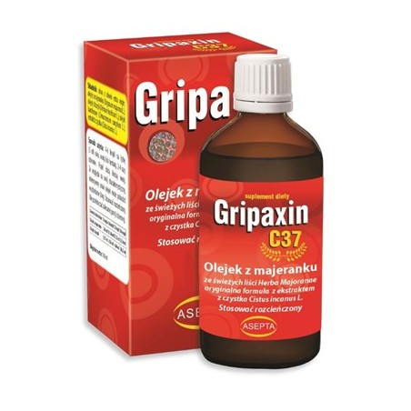 Gripaxin C37 Olejek z majeranku 30ml ASEPTA