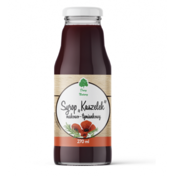 Syrop "Kaszelek" makowo - tymiankowy 270 ml Dary Natury