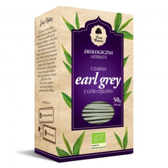 Herbata czarna Earl Grey EKO 25 torebek Dary Natury
