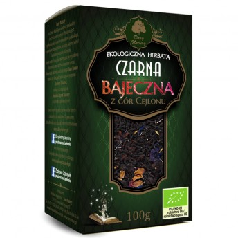 Herbata czarna bajeczna EKO 100g Dary Natury