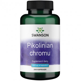 Chrom pikolinian 200szt SWANSON