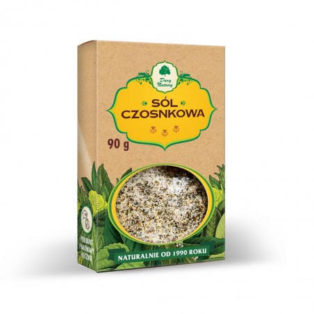 Sól czosnkowa 90g Dary Natury