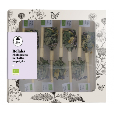 Herbatka na patyku – Relaks EKO (8 szt.) Dary Natury
