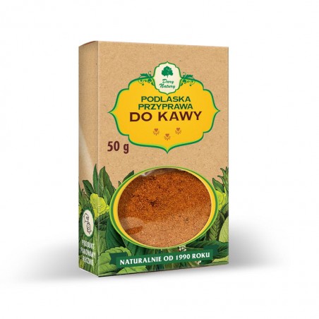 Podlaska przyprawa do kawy 50g Dary Natury