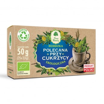 Polecana przy cukrzycy EKO 25x2g Dary Natury