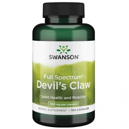 Devil's Claw (Hakorośl rozesłana) 500mg 100szt SWANSON