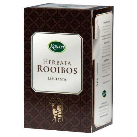 Herbata Rooibos liściasta 80g Kawon