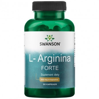 L-arginina forte 850mg 90szt SWANSON