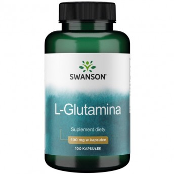 L-glutamina 500mg 100szt SWANSON