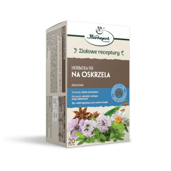 Herbatka Na oskrzela fix 20 sztuk Herbapol