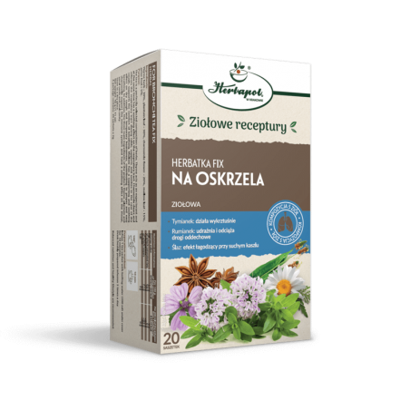 Herbatka Na oskrzela fix 20 sztuk Herbapol