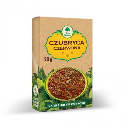 Czubryca czerwona 50g Dary Natury