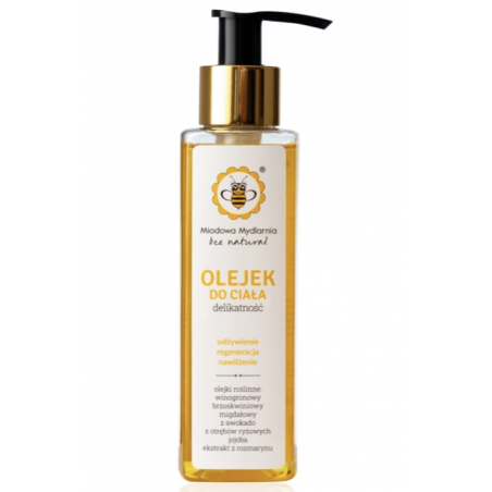 Delikatność  olejek do ciała 150ml Miodowa Mydlarnia