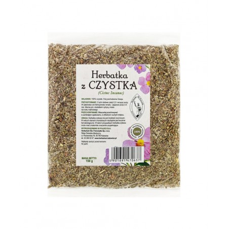 Franciszkańska HERBATKA Z CZYSTKA 150g Herbarium św. Franciszka