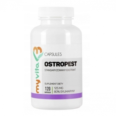 Ostropest standaryzowany ekstrakt 120 kaps. MyVita