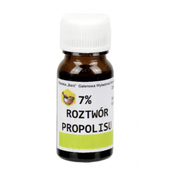 Propolis 7% roztwór 10ml Pasieka Barć